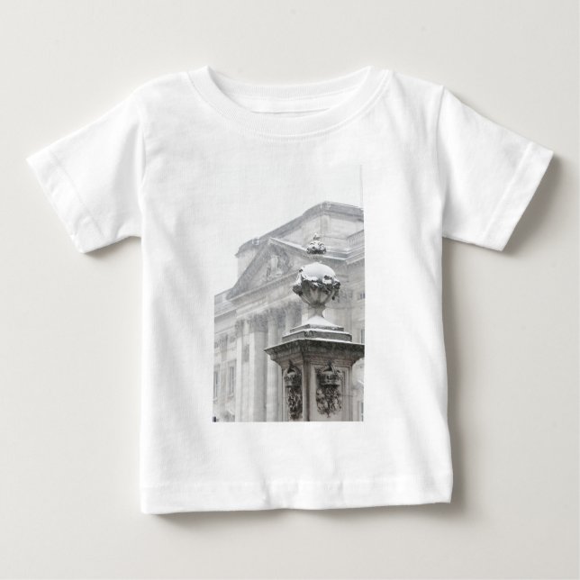 Camiseta Para Bebê Buckingham Palace Londres (Frente)