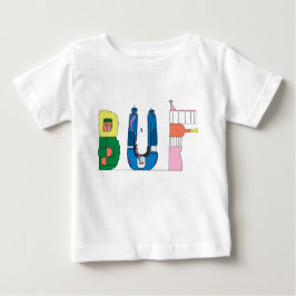 Camiseta Para Bebê BÚFALO do T | do bebê, NY (BUF)