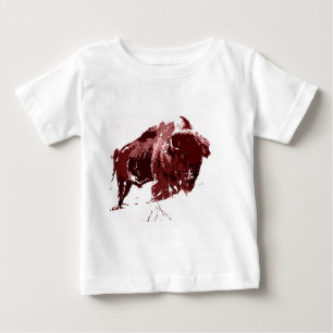 Camiseta Para Bebê Buffalo - Bison