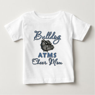 Camiseta Para Bebê Buldogue