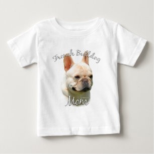 Camiseta Para Bebê Buldogue francês Mãe 2