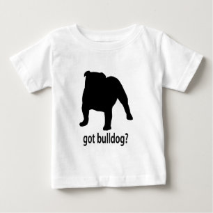 Camiseta Para Bebê Buldogue obtido