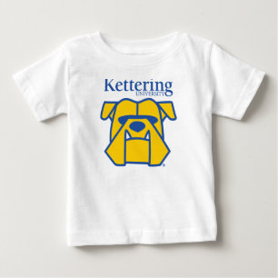 Camiseta Para Bebê Buldogues da Universidade Kettering