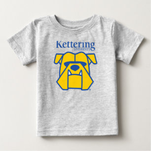 Camiseta Para Bebê Buldogues da Universidade Kettering