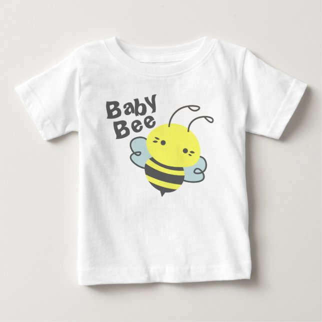 Camiseta Para Bebê Bumble Bebê Bonito (Frente)