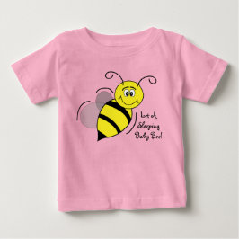 Camiseta Para Bebê Bumble Bee