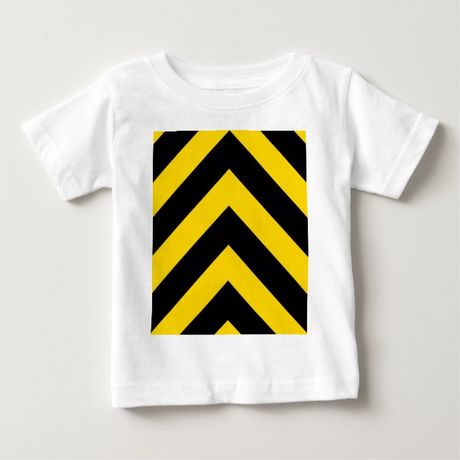Camiseta Para Bebê Bumble de Tráfego Rodoviário Rodoviário em Estrada (Frente)