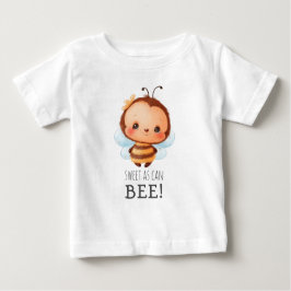 Camiseta Para Bebê Bumblebee Bonito como Abelha
