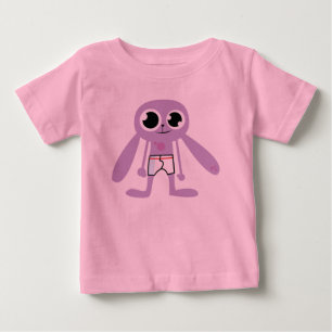 Camiseta Para Bebê bunnie pj do undie