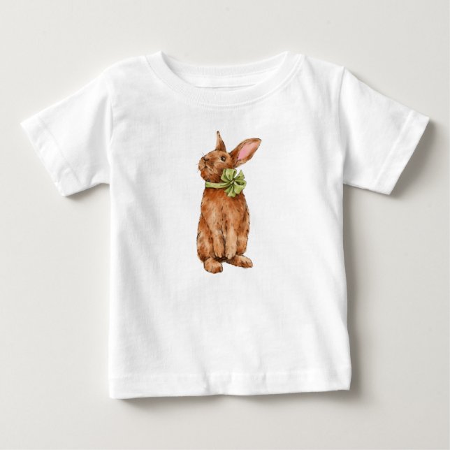 Camiseta Para Bebê Bunny (Frente)