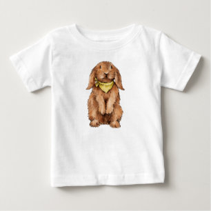 Camiseta Para Bebê Bunny Baby T-Shirt