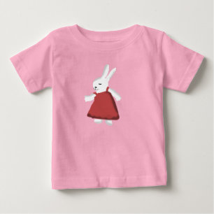 Camiseta Para Bebê Bunny Funny