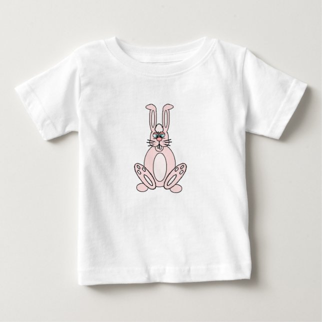 Camiseta Para Bebê Bunny T-Shirt (Frente)