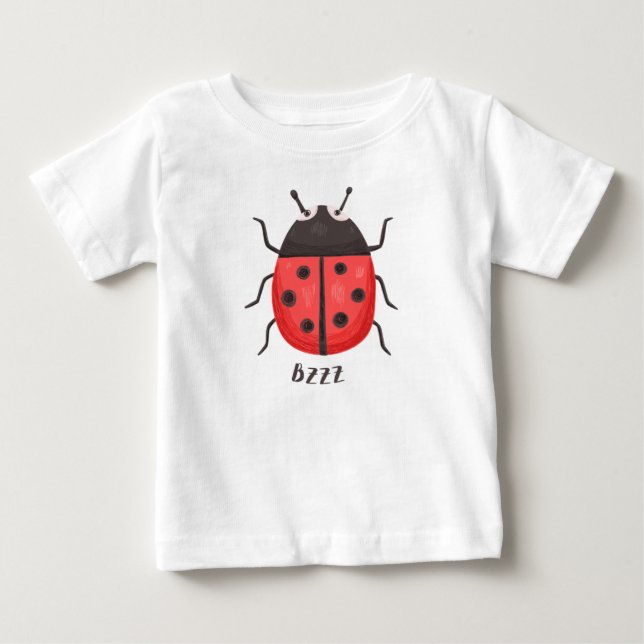 Camiseta Para Bebê Bzzz (Frente)