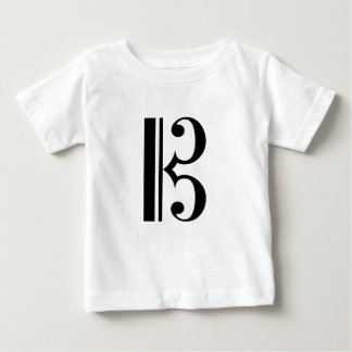 Camiseta Para Bebê C-Clef