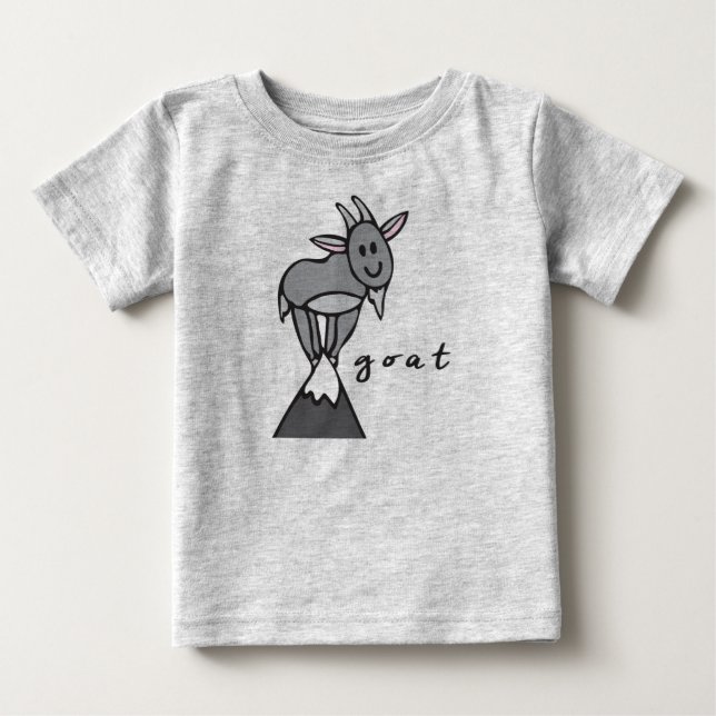 Camiseta Para Bebê Cabeça de Bebê ou Camiseta (Frente)