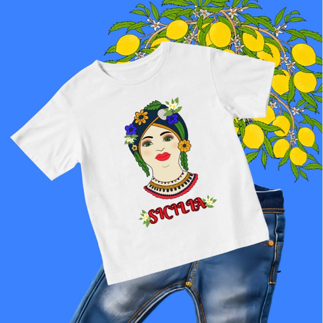 Camiseta Para Bebê Cabeça de Mourisco (Criador carregado)