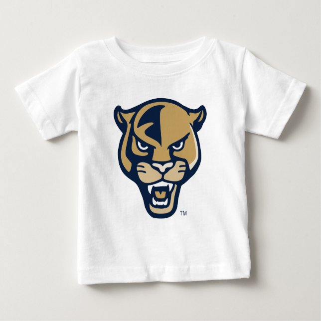 Camiseta Para Bebê Cabeça de Pantera FIU (Frente)