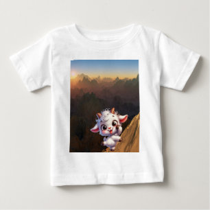 Camiseta Para Bebê Cabra Safada
