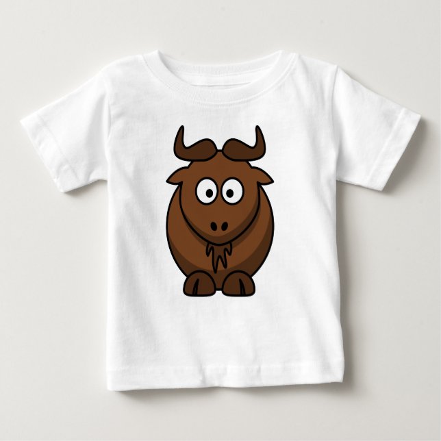 Camiseta Para Bebê Caçador de carne para bebês novos (Frente)