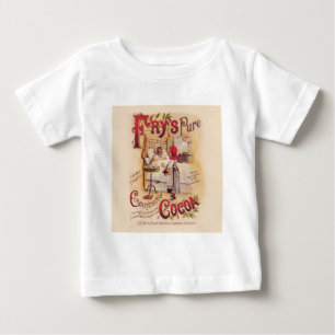 Camiseta Para Bebê Cacau Vermelho