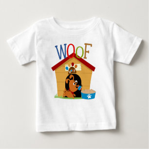 Camiseta Para Bebê Cachorro