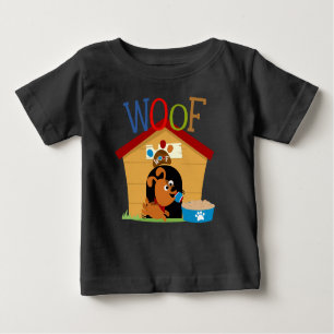 Camiseta Para Bebê Cachorro