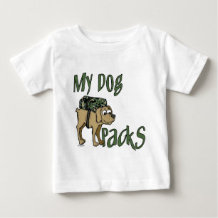 Camiseta Para Bebê Cachorro