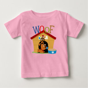 Camiseta Para Bebê Cachorro
