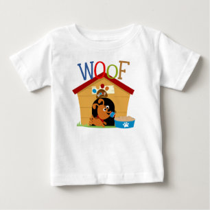 Camiseta Para Bebê Cachorro