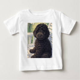 Camiseta Para Bebê Cachorro Cão de Água Português - Todas as Tamanhos