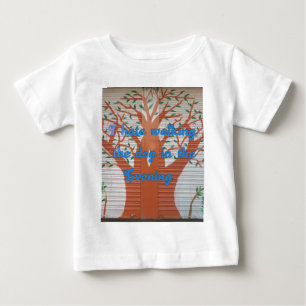 Camiseta Para Bebê "Cachorro da Noite Caminhando Pão" - Odeio Caminha