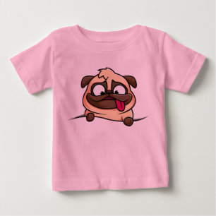 Camiseta Para Bebê Cachorro Engraçado
