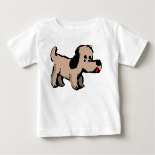 Camiseta Para Bebê Cachorro Engraçado