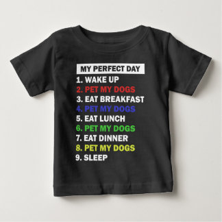 Camiseta Para Bebê Cachorro Engraçado Cachorro 