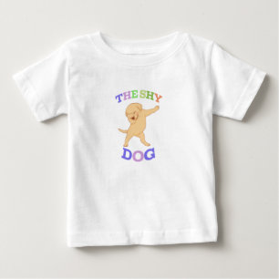 Camiseta Para Bebê Cachorro Fofo