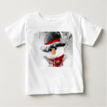 Caçoa o Tshirt do boneco de neve
