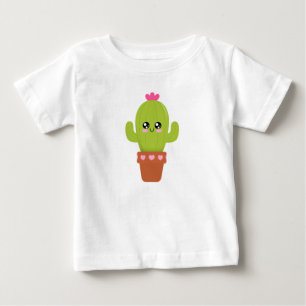 Camiseta Para Bebê Cacto
