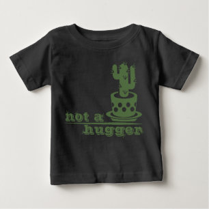 Camiseta Para Bebê Cactos não é um cacto engraçado