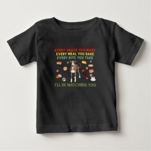 Camiseta Para Bebê Cada lanche você faz cada refeição que você as