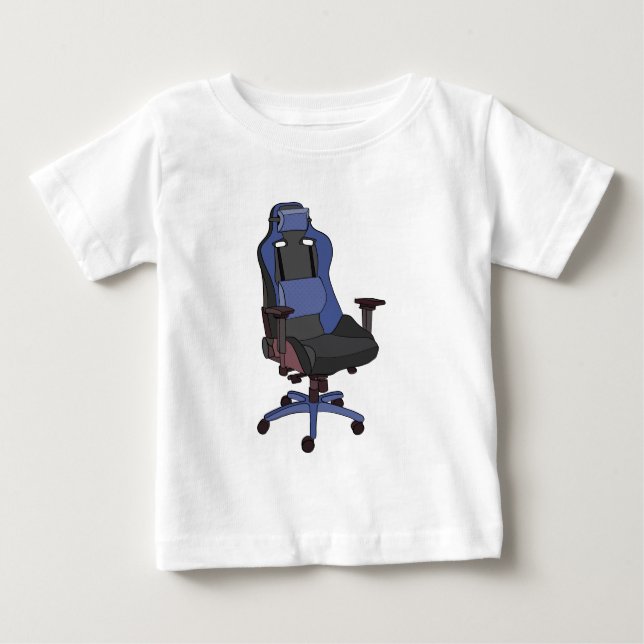 Camiseta Para Bebê Cadeira de jogos (Frente)