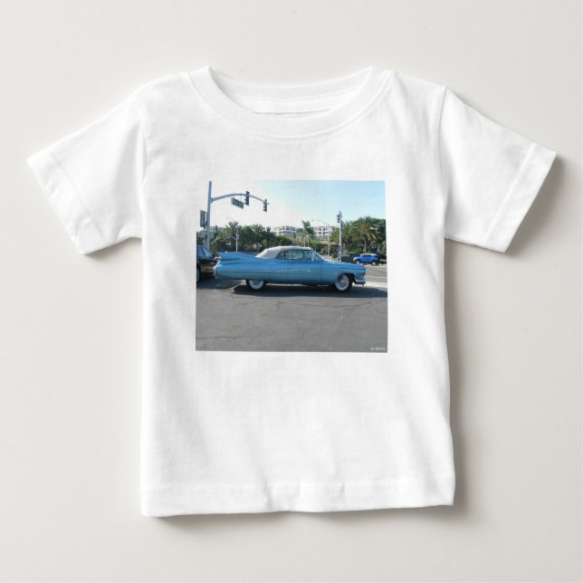 Camiseta Para Bebê cadillac 1959 (Frente)
