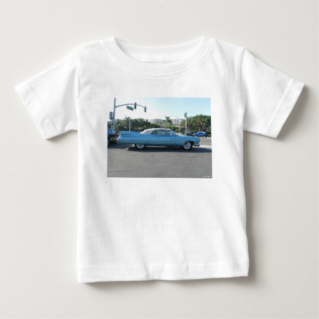 Camiseta Para Bebê Cadillac 1959 (Frente)