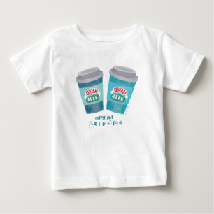 Camiseta Para Bebê Café e AMIGOS™
