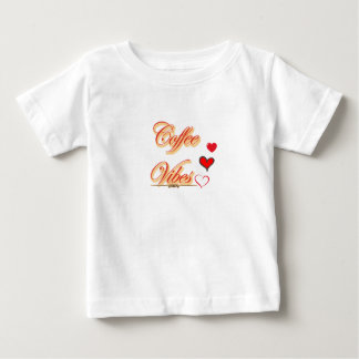 Camiseta Para Bebê "Café Vibes: Tranquilidade Textual"