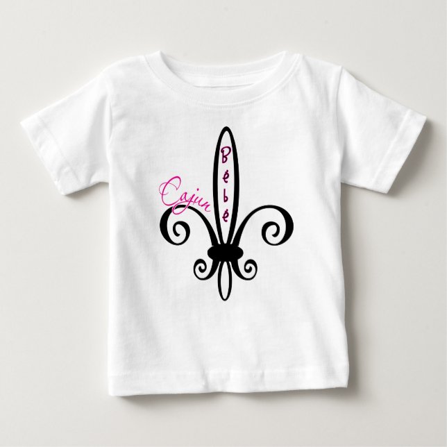 Camiseta Para Bebê Cajun Baby (Frente)