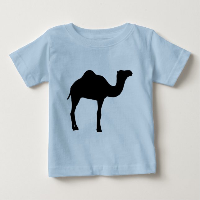 Camiseta Para Bebê Camelo (Frente)