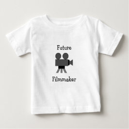 Camiseta Para Bebê Câmera de filme