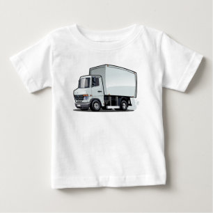 Camiseta Para Bebê Caminhão de animação