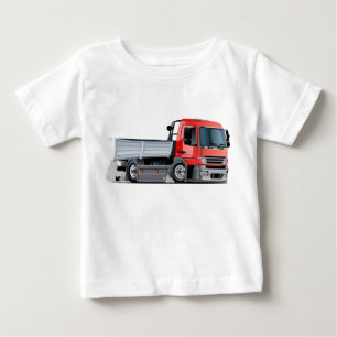 Camiseta Para Bebê Caminhão de animação